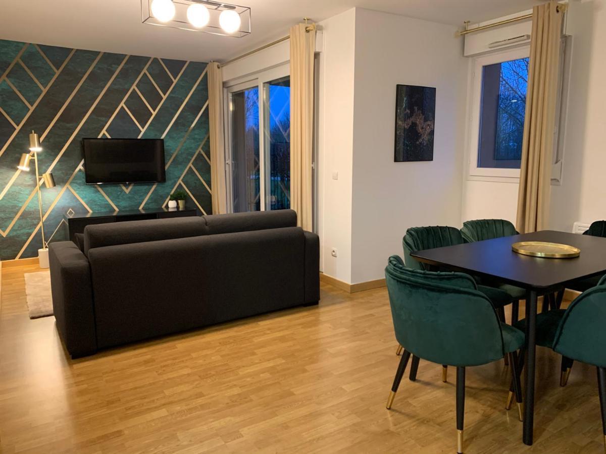Appartement Elegant A 11 Mn De Disneyland Paris #15 Монтеврен Екстериор снимка